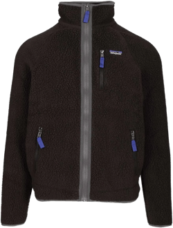 Patagonia Men's Black Casual Full-zip Jacket