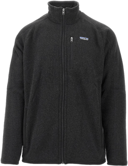Patagonia Men's Black 'Better Sweater' Full-Zip Jacket