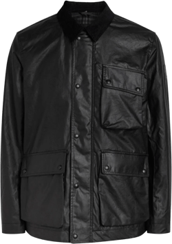 Belstaff Men's Black Incline Waxed Cotton Jacket