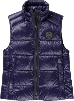 Canada Goose Women's Blue Cypress Disc Vest