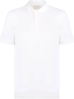 Calvin Klein Men's White Cotton Polo Shirt