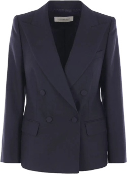 Dries Van Noten Women's Blue Beaura Jacket