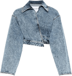 Alaïa Women's Blue Alaã¯A Jackets