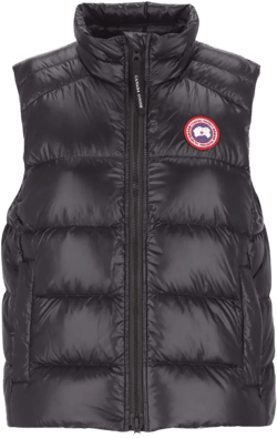 Canada Goose Women's Gray Quilted And Padded Husky Drawstrings Jacket