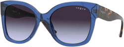 Vogue Women's Blue Sunglasses