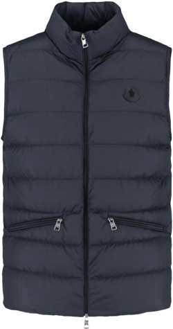 Moncler Men's Blue 'Letchal' Padded Vest