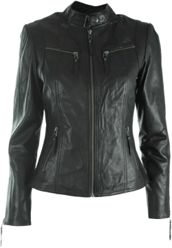 Butterfly Copenhagen Women's Black Leather Jackets