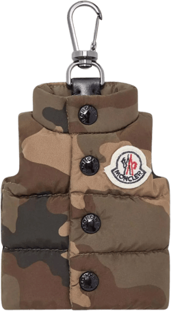 Moncler Men's Camouflage Vest Key Ring