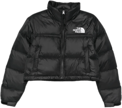 The North Face Women's Black Cropped Puffer Jacket