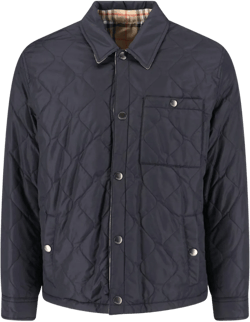 Burberry Men's Blue Brighton Reversible Jacket