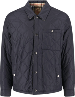 Burberry Men's Blue "Brighton" Reversible Jacket