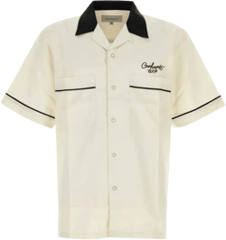 Carhartt Men's White Pocket-Detail Short-Sleeve Shirt