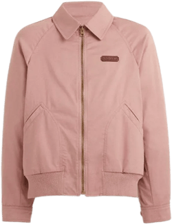 COACH Men's Pink Restored Harrington Jacket
