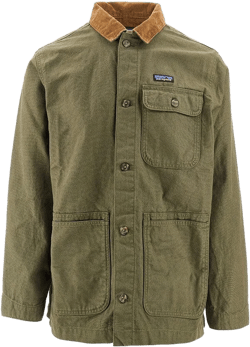 Patagonia Men's Green 'Point Reyes' Canvas Jacket