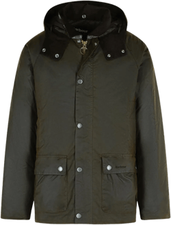 Barbour Men's Black 'modern' Waxed Cotton Jacket