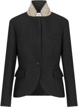 Dior Women's Black Jacket Clothing