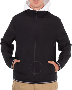 Michael Kors Men's Black Long Sleeve Hooded Jacket