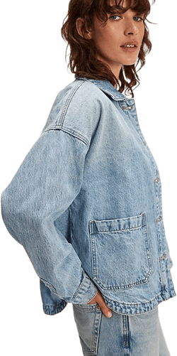 Blank NYC Women's Blue Together Again Jacket