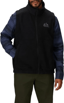 Marmot Men's Black Wanderer High Pile Fleece Vest