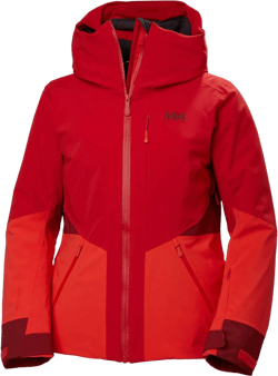 Helly Hansen Men's Red Kvitfjell Race Insulated Ski Jacket