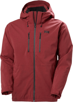 Helly Hansen Men's Red Juniper 3.0 H2Flow Warm Ski Jacket