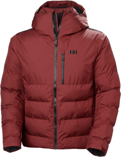 Helly Hansen Men's Red Kvitfjell Race Puffy Ski Jacket