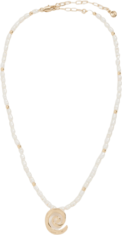 Aura Swirl Pearl Choker