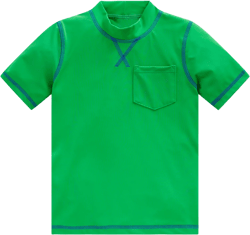Short Sleeve Rash Vest-Sapling Green