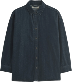 The Oversized Denim Shirt