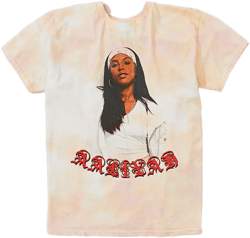 Aaliyah Graphic Tie-Dye Tee
