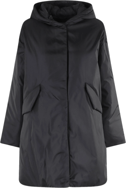 Aspesi Women's Black Parka Americano