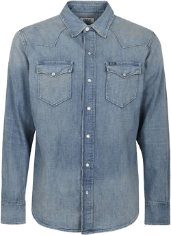 Ralph Lauren Men's Blue Denim Shirts
