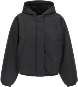 Canada Goose Women's Black Reversible Hooded Puffer Jacket