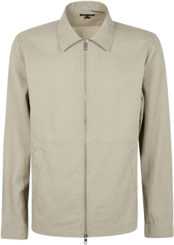 Michael Kors Men's Natural Collared Jacket