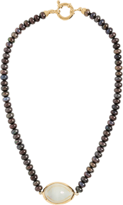 The Black Pearl Coffee Bean Necklace