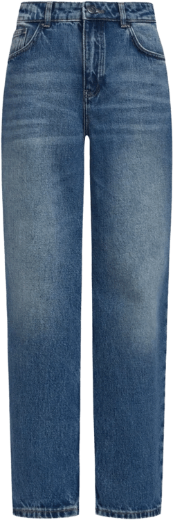 logo-patch jeans