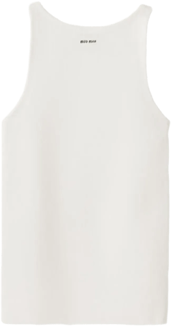 logo tank tank top