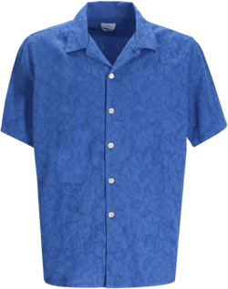 floral-print cotton  shirt