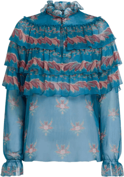 silk blouse