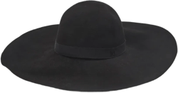 pre-owned Blanche wide-brim felt hat