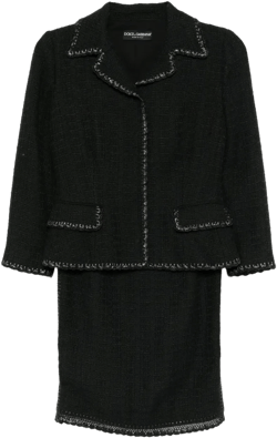 tweed suit skirt