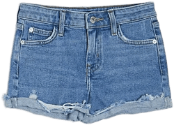 Girls Distressed Denim Shorts (Kids)