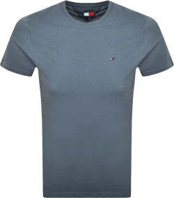 Tommy Hilfiger Men's Blue Slim Jersey T Shirt
