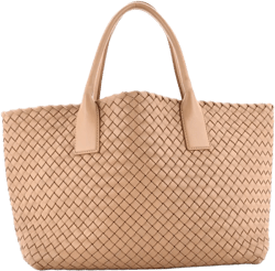 Leather tote