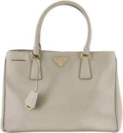 Leather tote
