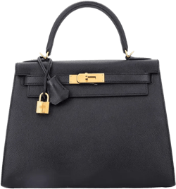 Kelly 28 leather handbag