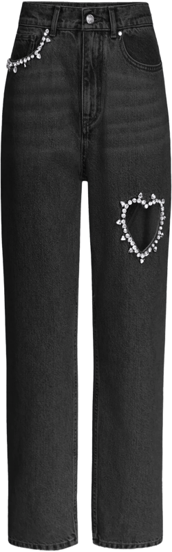 Crystal Heart Jean