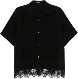 floral-lace shirt