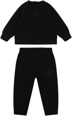 logo-embroidered tracksuit