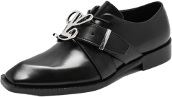 Adrian Black Belted Oxford
